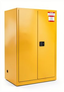 Flammable Safety Cabinet PeakPursuit 60 Gallon Yellow Double-Wall-0