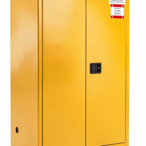 Flammable Safety Cabinet PeakPursuit 60 Gallon Yellow Double-Wall-0