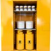Flammable Safety Cabinet PeakPursuit 60 Gallon Yellow Double-Wall-6
