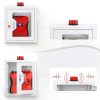 Wall-Mounted AED Cabinet NLShan Steel Storage with Alarm-3