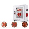 AED Cabinet NLShan Wall-Mounted Steel with Snap Lock 14.2x7.8x15.7in-4
