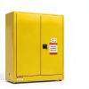 Flammable Cabinet KAER 30 Gallon Yellow Storage with Adjustable Shelf-1