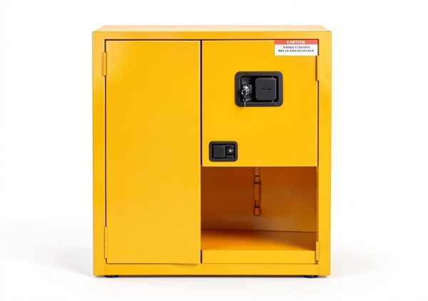 Flammable Safety Cabinet PeakPursuit 60 Gallon Yellow Double-Wall-5