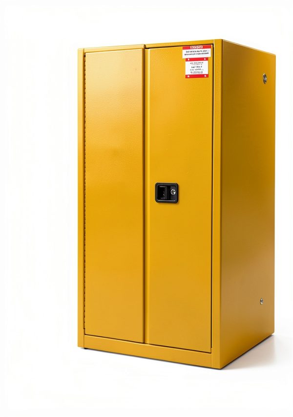 Flammable Safety Cabinet PeakPursuit 60 Gallon Yellow Double-Wall-4