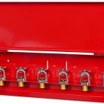 Fire Sprinkler Spare Head Cabinet Nibras Steel 6 Head 1/2" & 3/4" NPT-0