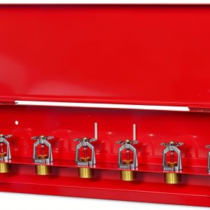 Fire Sprinkler Spare Head Cabinet Nibras Steel 6 Head 1/2" & 3/4" NPT-0