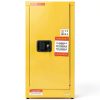 Flammable Cabinet VEVOR 16 Gal Cold Rolled Steel Adjustable Shelves-9